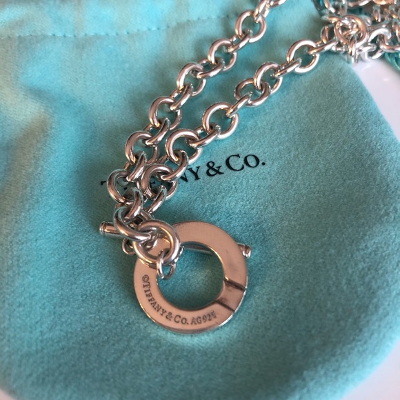 ***SOLD*** Authentic Tiffany Toggle necklace - Picture 3 of 4